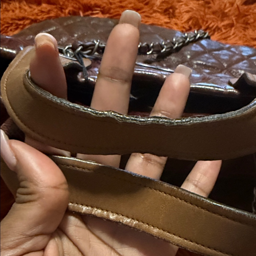 CHANEL Burgandy bag